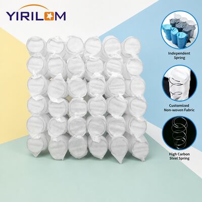 Compressed Roll Packing Independent Sofa Pocket Spring Unit with High Carbon Steel Wire and 6-25cm Spring Height