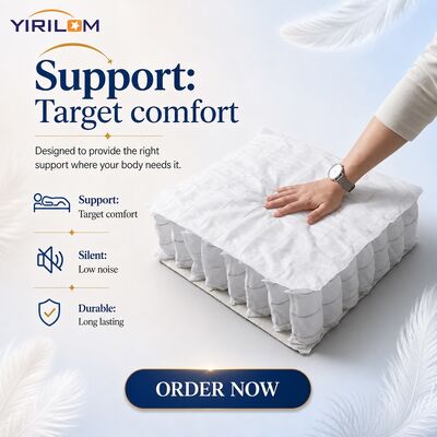 Versatile Independent Pocket Spring for Sofa and Bed Cushion with Custom Size and Steel Coil