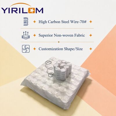 Compressed Vacuum Packing Pocket Spring Unit for Sofa Export Container Shipping