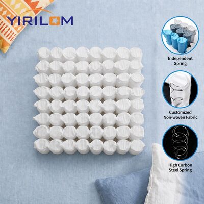 Micro Mini Sofa Pocket Spring Coil with 1.8mm Steel Wire and Non Woven Fabric Cover