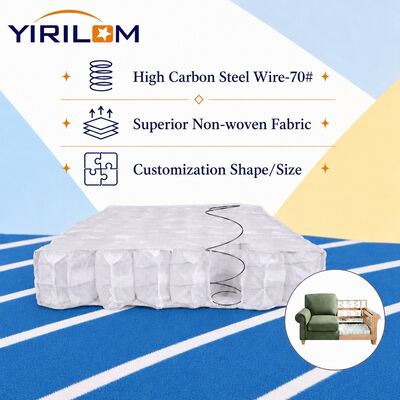 10cm Tall Micro Pocket Spring Unit for Deep Sofa Seat Cushion with OEM Custom Service