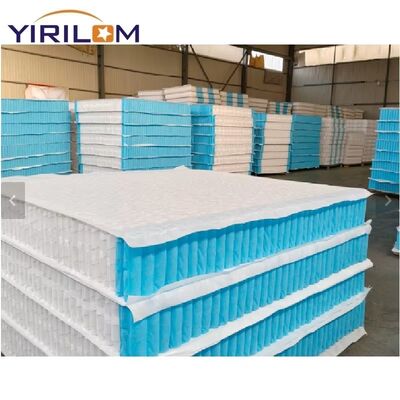 Good price 70# High Carbon Steel Wire Pocket Spring Unit with 5~7 Turns and 1/3/5/7 Zones for Mattress Production online
