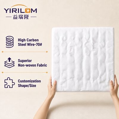 Adjustable Height 6-10cm 1.9mm Steel Wire Pocket Spring for Compact Sofa Seating Cushion with Customized Size
