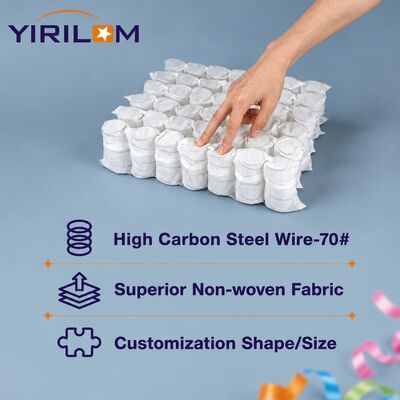 Wholesale Custom Size 1.8mm Steel Wire Sofa Pocket Spring Unit with 6-12cm Height