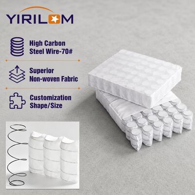 12cm Height 1.8mm Steel Wire Customized Size Independent Pocket Spring for Sofa Cushion Core