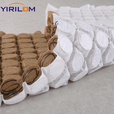 Mini Pocket Coil Unit with Individually Wrapped Coils and Border Wire Reinforced for Custom Size Mattress Comfort Layer