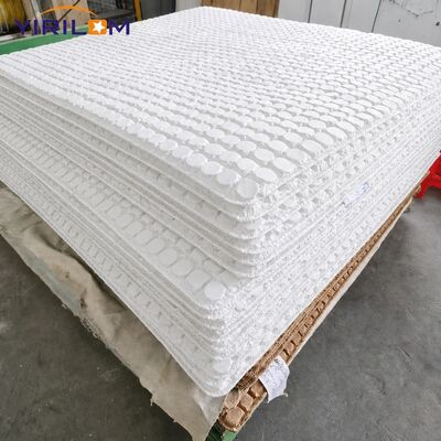 Customized Mini Pocket Spring Unit with Steel Edge Reinforced Border Wire Frame 1.0mm-1.8mm Steel Diameter High Carbon Steel Wire for Mattress Sofa Cushion OEM Supply