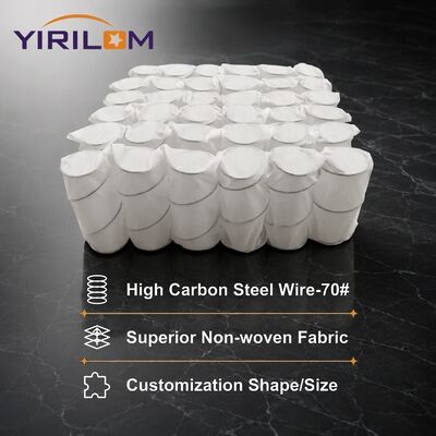 70# High Carbon Steel Wire 4 Inches Thickness Individual Pocketed Coils Sofa Pocket Spring for Heavy Load Furniture