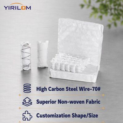 Moisture Resistant Non-woven Fabric Sofa Pocket Spring Unit with Customized Size for Upholstery Furniture