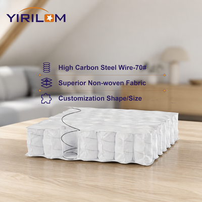 Customized Size 2.0mm Steel Wire Pocket Spring for Sofa with 6-12cm Height