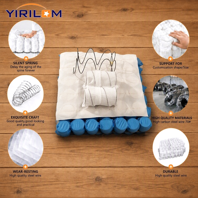 Direct Factory Price Pocket Coil Spring Pack for Furniture Seat Base for Overseas Furniture Manufacturers