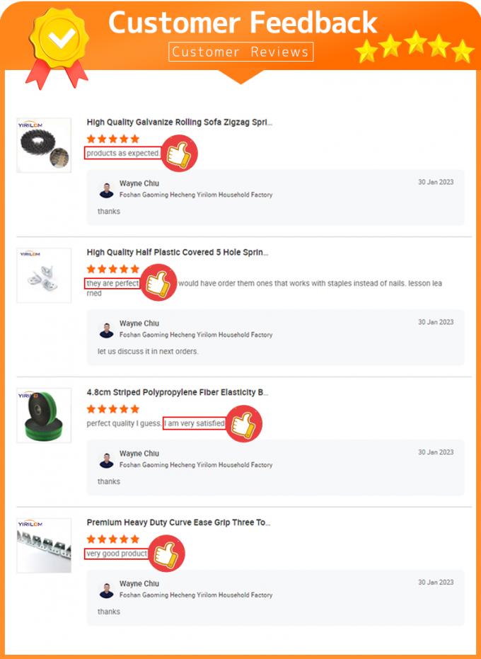 Paper Plastic Fixing Wire Sofa Spring Frame Fitting 11