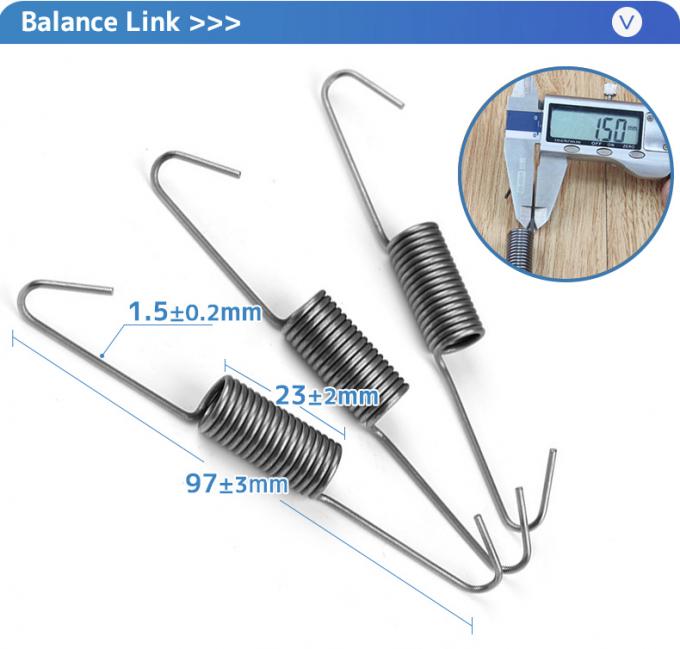 Best Quality Steel Wire Balance Hook Zigzag Spring Fixing Clip for Sofas 4