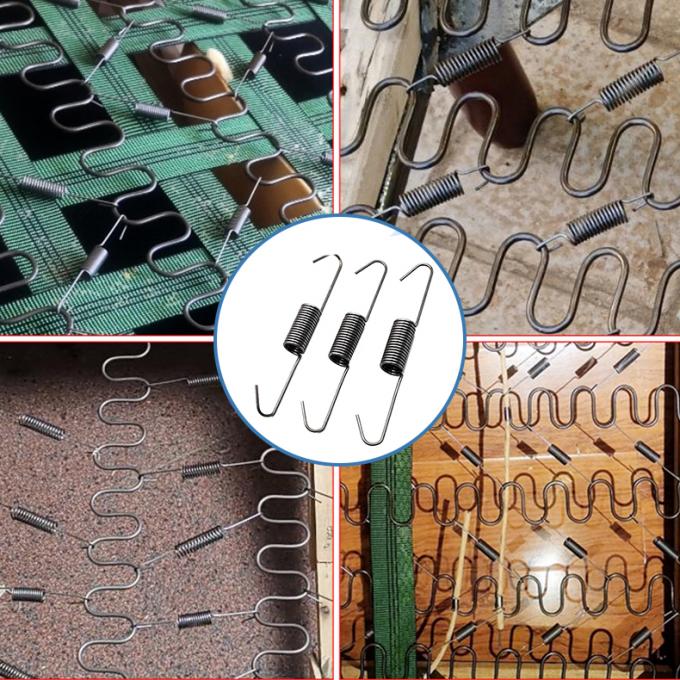 Best Quality Steel Wire Balance Hook Zigzag Spring Fixing Clip for Sofas 5