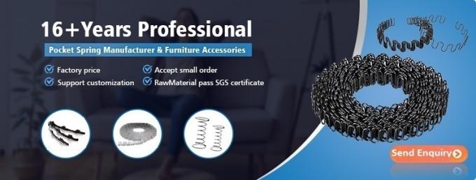 Wholesale Furniture Accessories Sofa Frame Fasten Plastic Fixing Clip Strip for Zigzag Springs 5