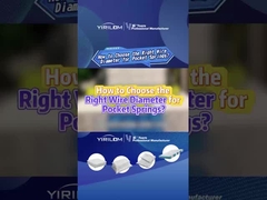 How to choose the steel wire diameter of your pocket spring unit?