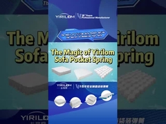 Sofa Individually Wrapped Spring Coil System Customized Sofa Pocket Spring