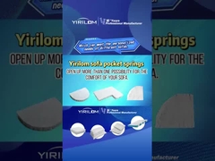 High Quality Pocket Spring 4 Inch Height Inner Spring For Sofa Seat Cushion