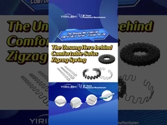 Customized Zigzag Springs for Sofa Seating with 3.8MM Wire Diameter for Home Furniture