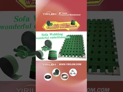 Customized Sofa Webbing Polypropylene Polyester Elastic Webbing Belt