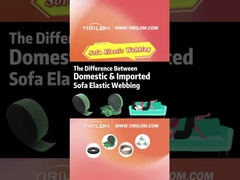 Knitted Elasticity Sofa Webbing Colorful Polyester Webbing Tape Belt