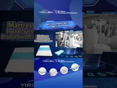 OEM Roll Up Packing Customized 2.0mm Pocket Spring For Mattress