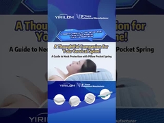 Hypoallergenic Spring Cushion Coil Spring Pocket Spring Units For Pillow