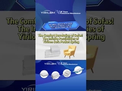 Hot Selling Oem Inner Sofa Spring Pocket Unit Pocket Spring For Sofa Cushion