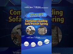 Hot Selling Oem Inner Sofa Spring Pocket Unit Pocket Spring For Sofa Cushion