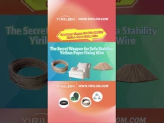 Sofa Accessories Wire Furniture Silent Paper Covered Wire For Spring Fixing