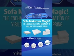 Customized Size 4 inches Height Sofa Pocket Spring Pocket Spring For Sofa Cushion