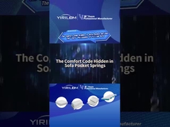 Cheap Price 20*20*4inches Sofa Cushion Pocket Spring Used For Sofa Making