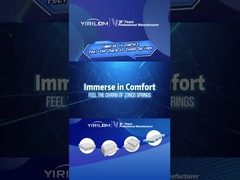 Custom 1.8mm 2.0mm Steel Wire Queen Size Metal Mattress Pocket Spring Unit