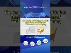 Compressed 45*45*10cn Sofa Pocket Spring Pocket Spring Sofa Cushion