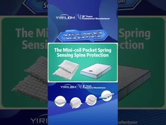 Pocket Coil Spring Moderate Price Roll-packing Micro Pocket Spring Unit For Mattress