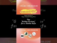 Factory Furniture 3.8mm Rolling Sofa Bed Spring Wire Zigzag Springs