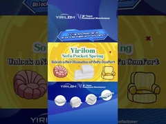 1.8mm 2.0mm Wire Diameter Pocket Spring Sofa Cushion