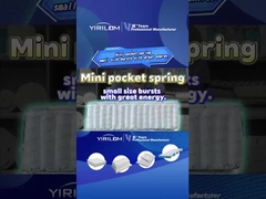 Mattress Spring Factory 1.2mm Mini Pocket Spring Unit