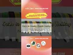 1.4mm Polypropylene Rubber Sofa Webbing Straps 50 Yards Custom Color