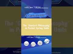 Sofa Pocket Springs 1.8mm Pocket Spring Unit For Comfort Sofa