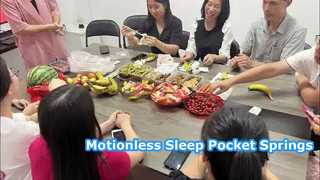 Luxury Mattress Pocket Springs Motion Isolation